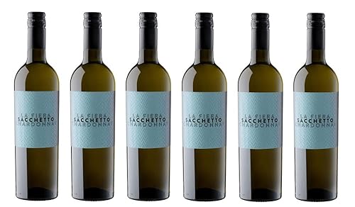 6x 0,75l - 2024er - Sacchetto - La Fiera - Chardonnay - Veneto I.G.P. - Italien - Weißwein trocken von Sacchetto