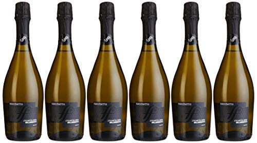 Sacchetto Etichetta Nera - Spumante Schaumwein trocken Brut (6 x 0.75 l) von Sacchetto