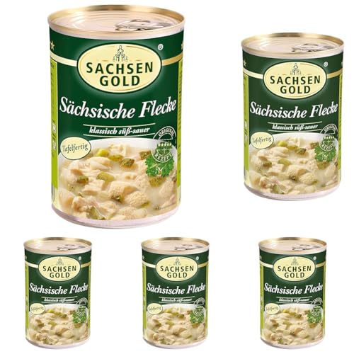 Sachsengold Sächsische Flecke 400g (Packung mit 5) von Sachsengold