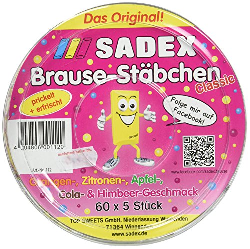 Brause Stäbchen, 60er Pack (60 x 20 g) von Sadex