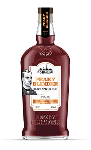 Peaky Blinder Black Spiced Rum 0,7l - 40% von Sadler's Peaky Blinder