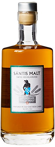 Säntis Malt Appenzeller Single Malt Edition Whisky, (1 x 0.5 l) von Säntis