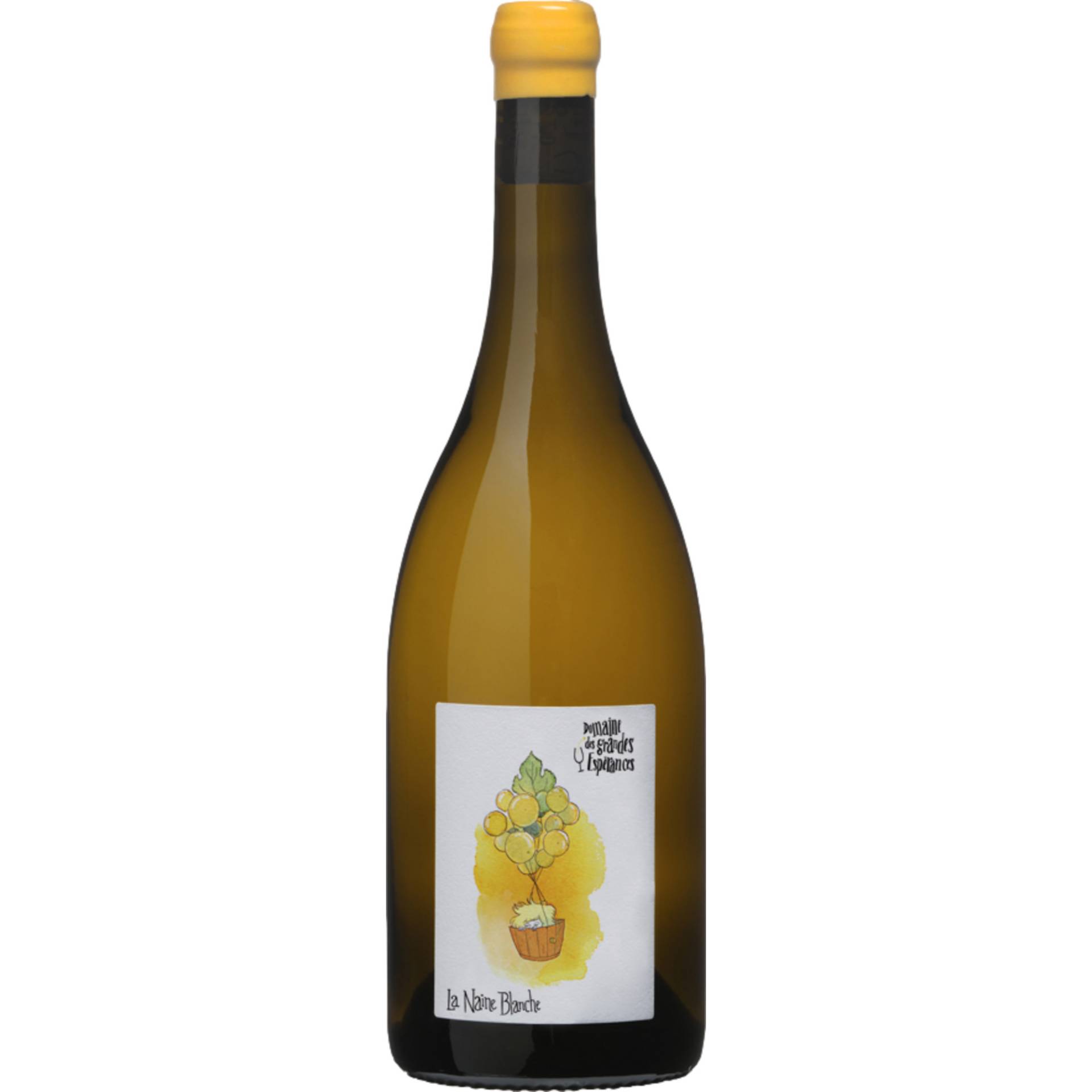 Domaine des Grandes Esperances La Naine Blanche, Val de Loire IGP, Loire, 2022, Weißwein von Saget la Perrière, La Castille, 58150 Pouilly-sur-