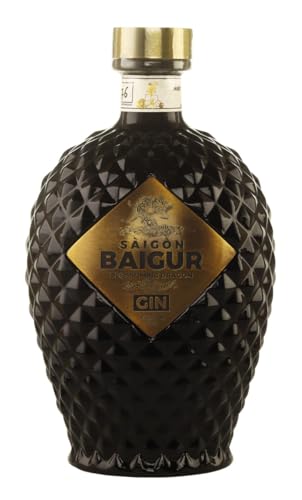 Saigon Baigur Dry Gin Blossoming Dragon | Sonderabfüllung zum Jahr des Drachen | Subtile Süße und blumige Aromen | 1x700ml, 43% vol von Saigon Baigur