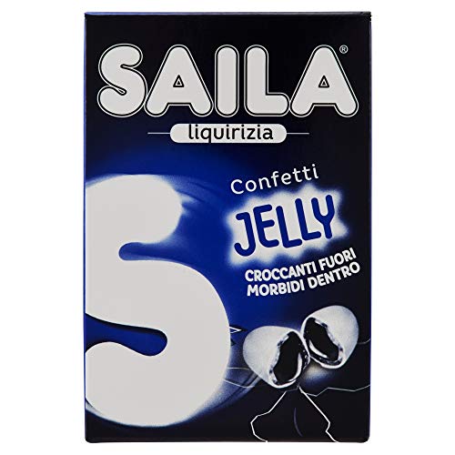 Saila – Jelly Lakritzdragées je 40 g, Box mit 16 Packungen von Saila