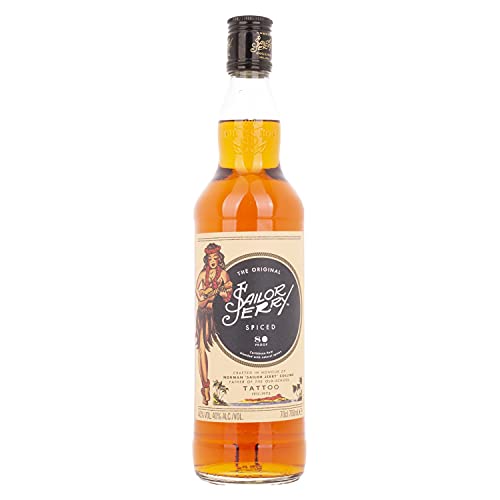 Sailor Jerry Rum SPICED Caibbean Rum TATTOO 40% Volume 0,7l von Sailor Jerry Rum