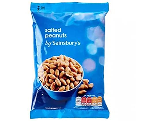 Sainsbury's Gesalzene Erdnüsse, 200 g, geröstete und gesalzene Erdnüsse. von Sainsbury's