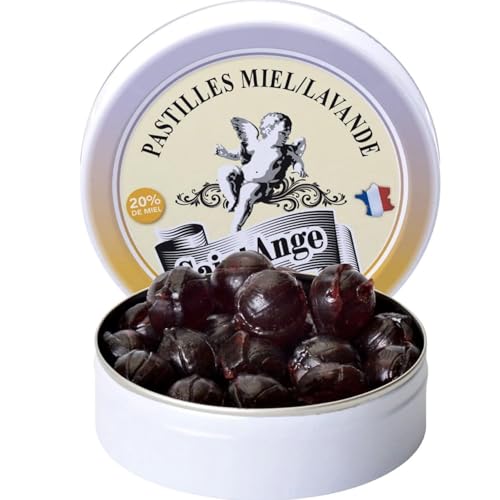 Saint-Ange Pastilles Miel/Lavande - Honig/Lavendel Pastillen aus Frankreich 50g von Saint-Ange