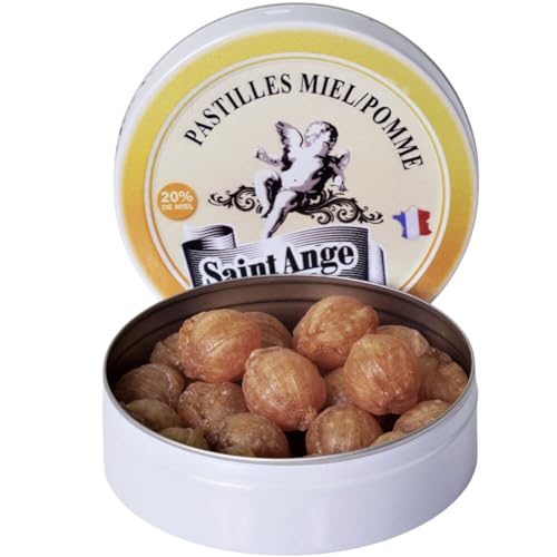 Saint-Ange Pastilles Miel/Pomme- Honig/Apfel Pastillen aus Frankreich 50g von Saint-Ange