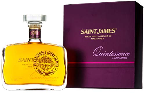 Saint James Quintessence Martinique Rum Decanter mit Geschenkverpackung Rum (1 x 0.7 l) von Saint James