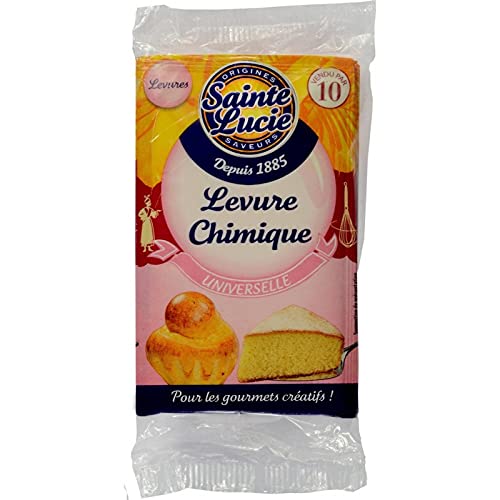 Sainte Lucie Chemische Hefe, 10 Beutel, 100 g von Sainte Lucie