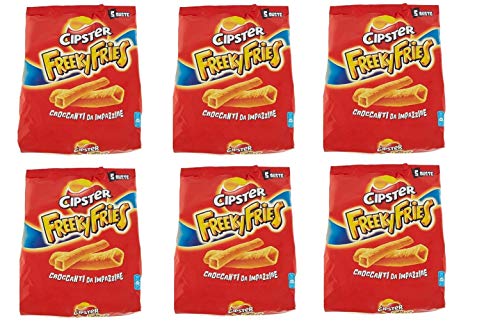 30x Saiwa Chips Cipster freeky fries 6x 5 Portionstüten á 25g kartoffel gesalzen von ORO SAIWA