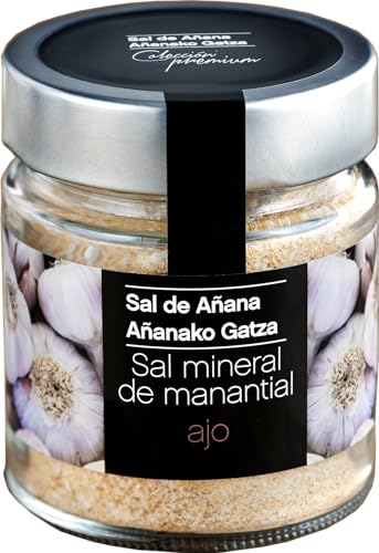 Sal de Añana - Quellsalz mit Knoblauch 1 x 180 gr von Sal de Añana