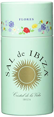 Sal de Ibiza, Ibiza Meersalz mit Blüten - Granito con flores, 2er Pack (2 x 75 g) von Sal de Ibiza