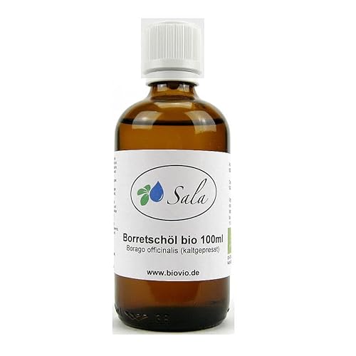 Sala Borretschöl kaltgepresst nativ BIO (100 ml Glasflasche) von Sala