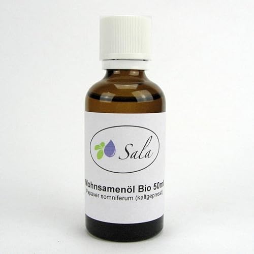 Sala Mohnsamenöl Mohnöl kaltgepresst BIO (50 ml) von Sala