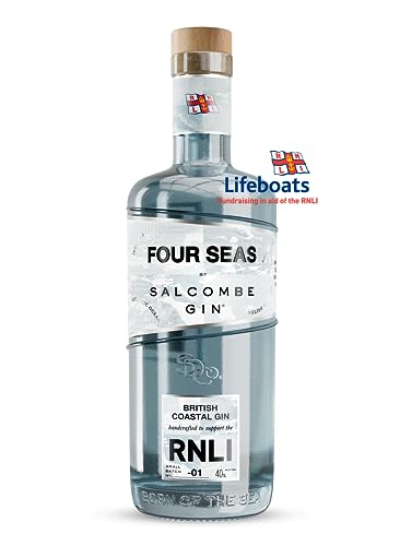 Salcombe London Dry Gin „Four Seas“, Devon, England, 0,7 L, 40% Vol. von Salcombe