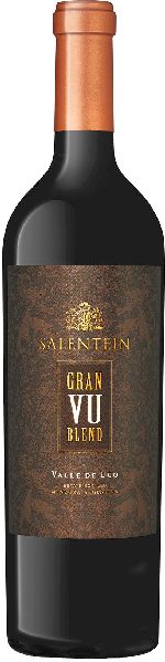 Salentein Gran Vu Blend Jg. 2017 Cuvee aus 71 Proz. Malbec, 29 Proz. Cabernet Sauvignon, 36 Monate in französischen Eichenfässern gereift von Salentein