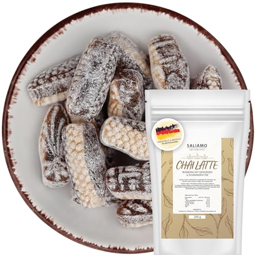 Saliamo | 200g Bonbons Weihnachten - Chai Latte Bonbon - weihnachtliche winterliche Bonbons - deutsche Manufaktur - ohne Alkohol von Saliamo