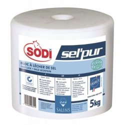 Sodi Block aus reinem Salz von Salins