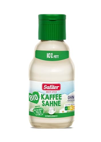 Saliter Bio-Kaffeesahne 10% Fett 165g von Saliter