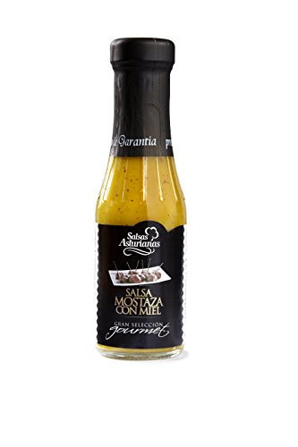 Salsas Asturianas - Honig-Senf-Soße Zum Würzen aller Arten von Fleisch - 330 gr von Salsas Asturianas