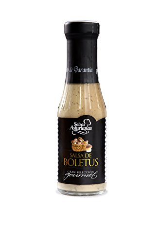 Salsas Asturianas - Steinpilzsauce - Ideal zum Würzen der aufwändigsten Gerichte 280 gr von Salsas Asturianas