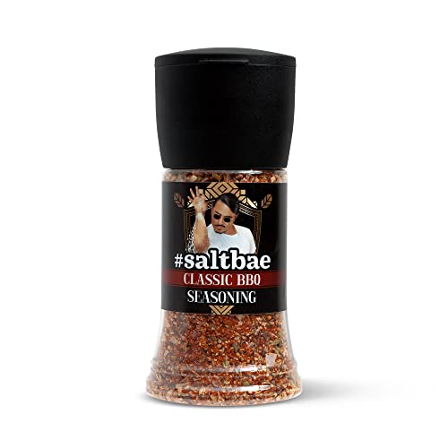 SaltBae® Klassisches BBQ Gewürz - hochwertiges Gewürz für jeden Hobbykoch oder Grillmeister - ideal für eine Grillparty - bringen Sie Salt Bae in Ihre Küche - 1 Stück Klassisches BBQ Gewürz von SaltBae