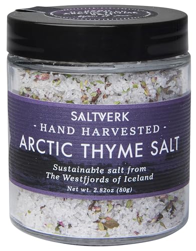 Saltverk Meersalz aus Island mit arktischem Thymian (90 g) von Saltverk
