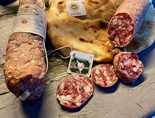 Finocchiona IGP Toskana Fenchelsalami Monte San Savino 500gr von Salumeria di Monte San Savino