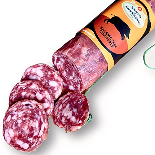 Wildschwein Salami aus der Toskana Monte San Savino 200gr von Salumeria di Monte San Savino