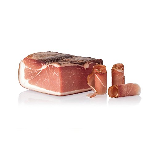 Speck leicht geräuchert 500g Salumi Pasini® | Italienische Delikatessen Tiroler Schinken | Stück Tiroler Speck luftgetrocknet von Salumi Pasini