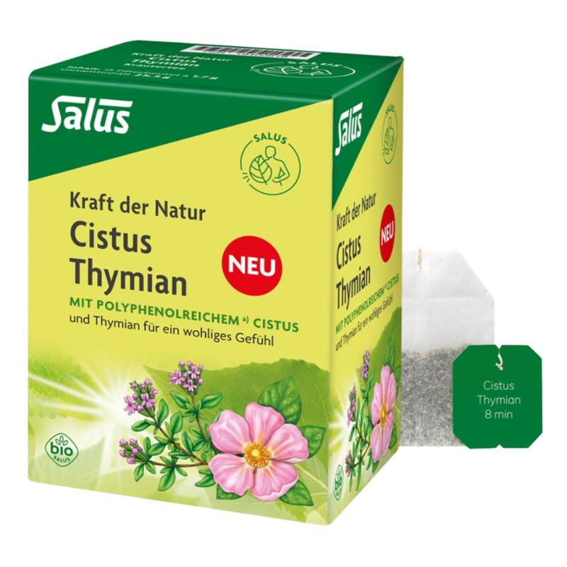 Bio Cistus Thymian Tee, 15 Filterbeutel von Salus