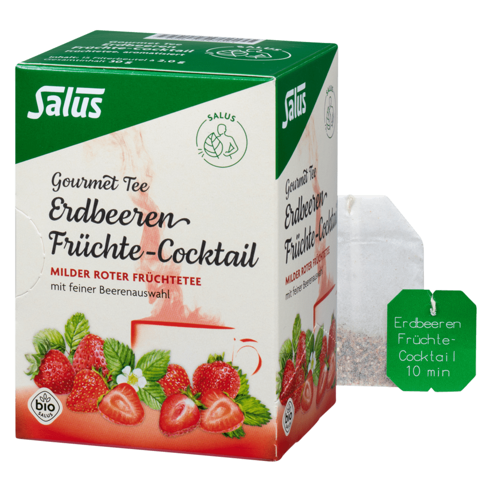 Bio Erdbeeren Früchte Cocktail von Salus