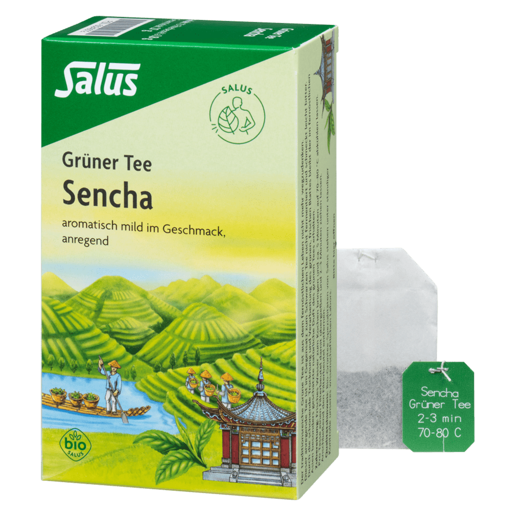 Bio Grüner Tee Sencha MHD 30.03.2024 von Salus