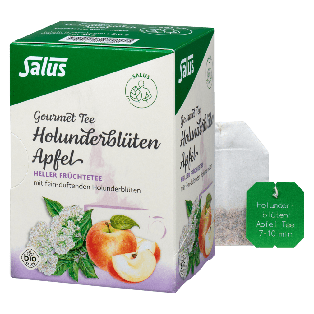 Bio Holunderblüten Apfel Tee von Salus