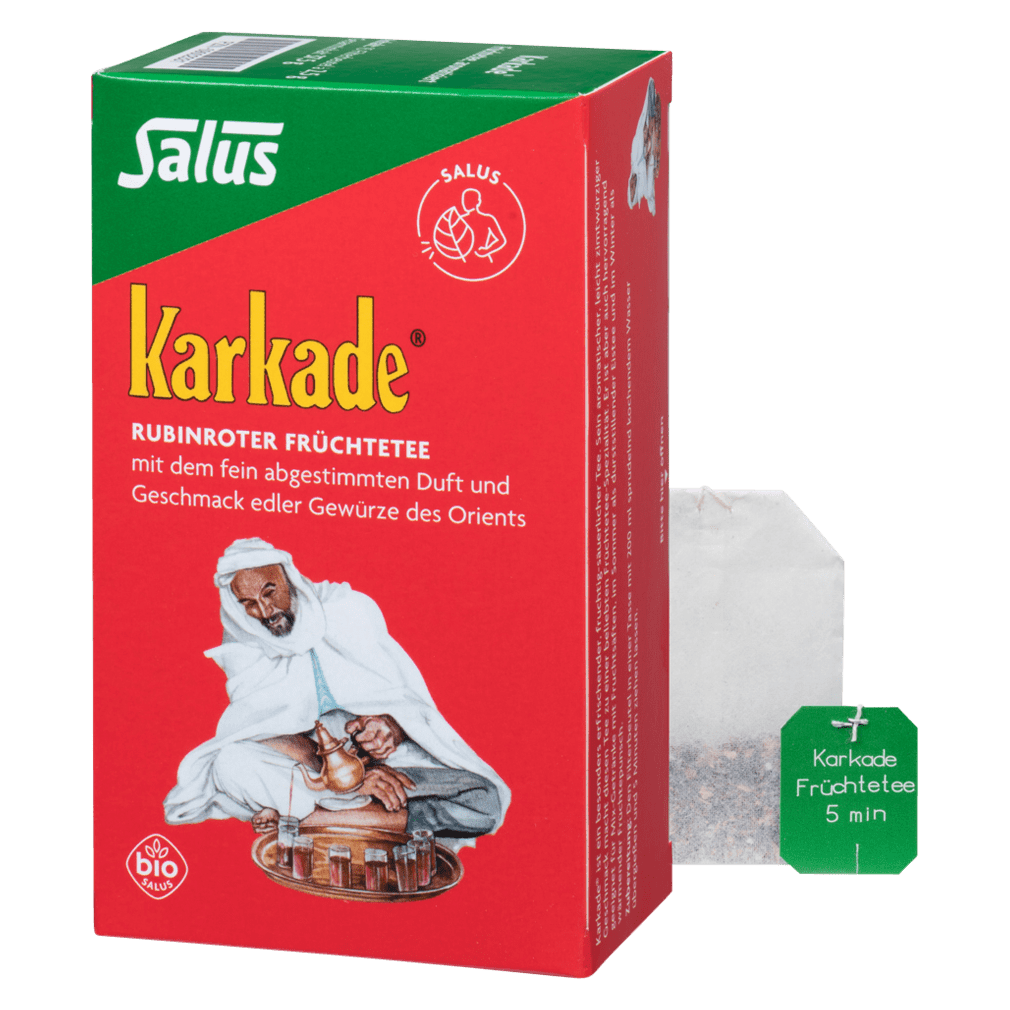 Bio Karkade Früchtetee von Salus