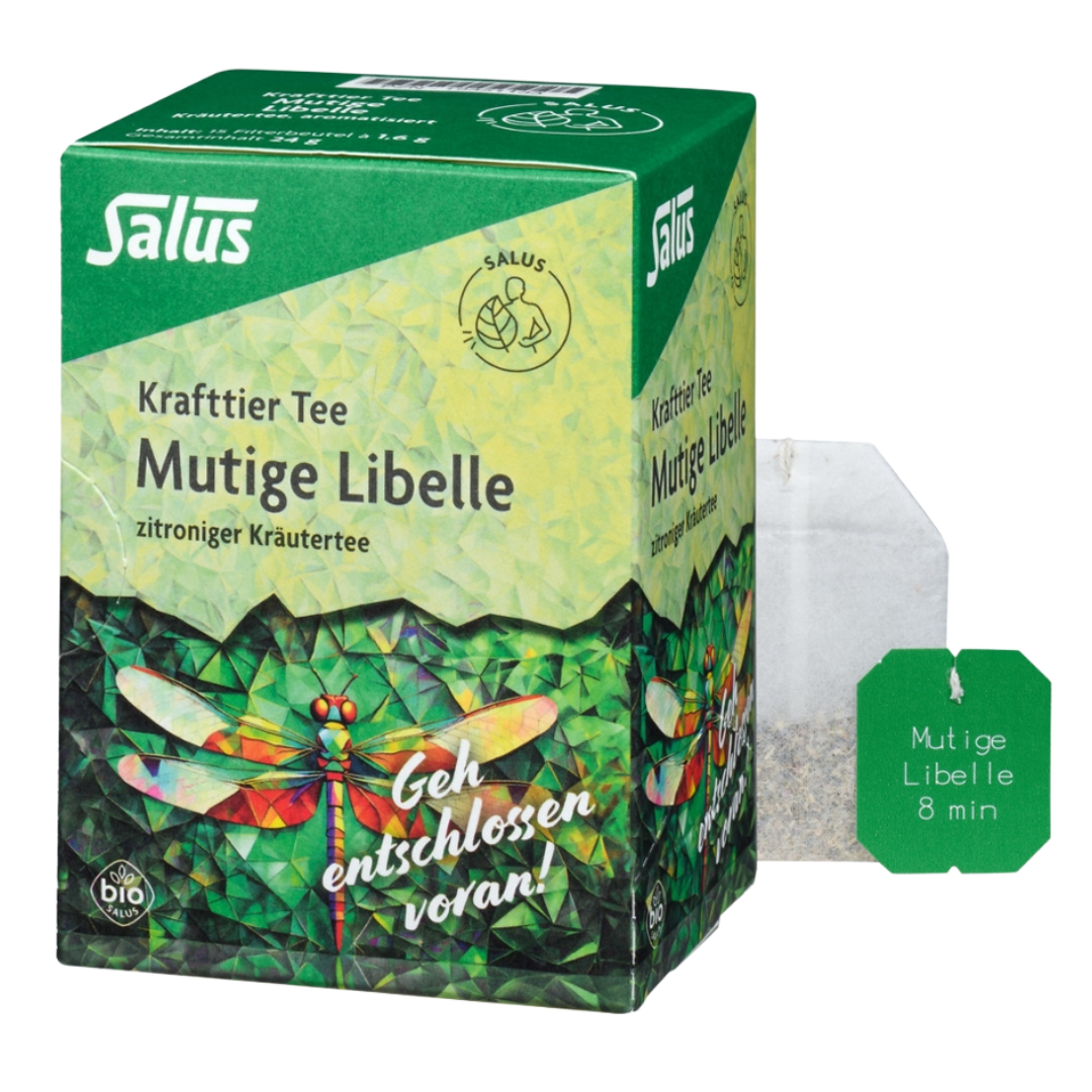 Bio Mutige Libelle Krafttier Tee von Salus