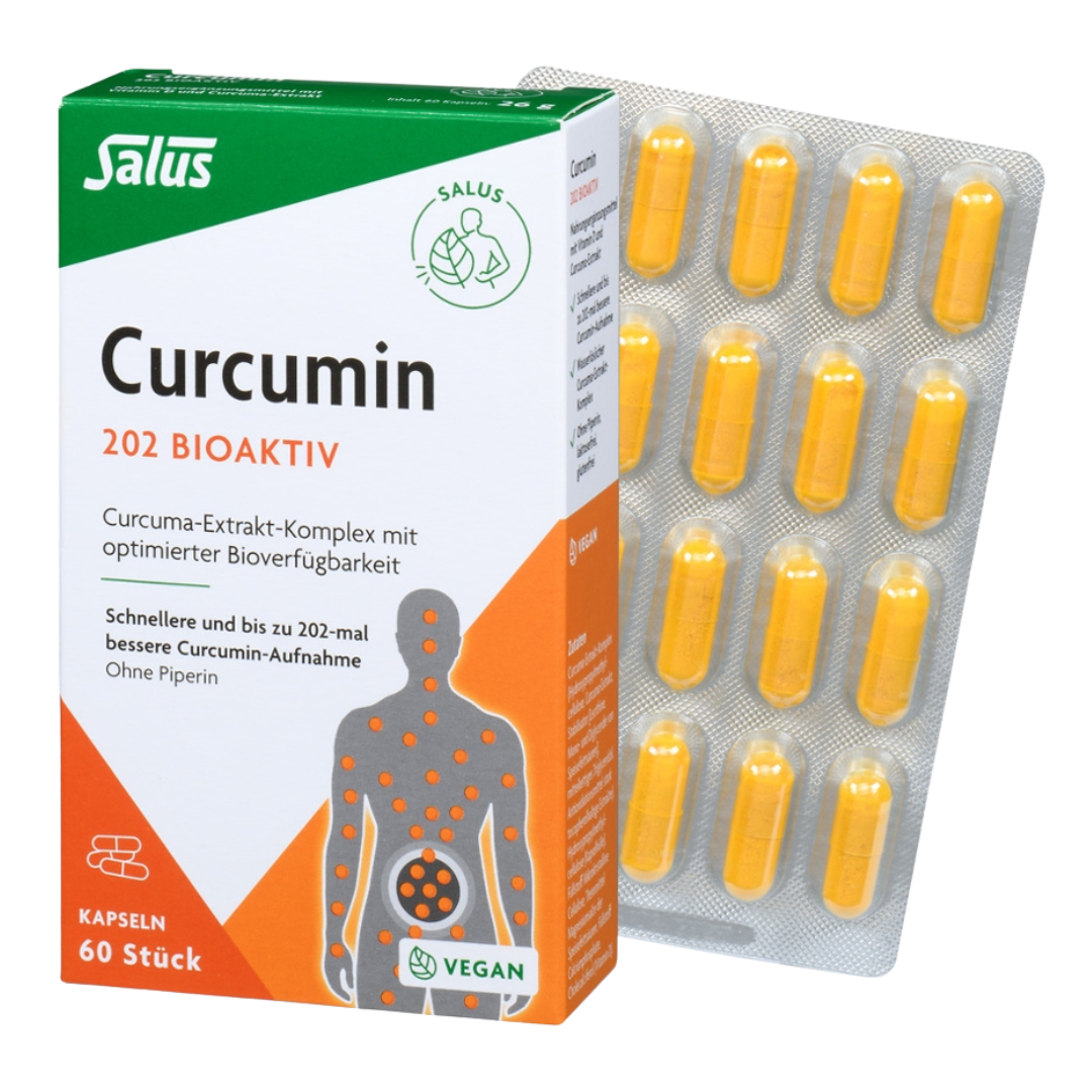 Curcumin 202 Bioaktiv, 60 Kapseln von Salus