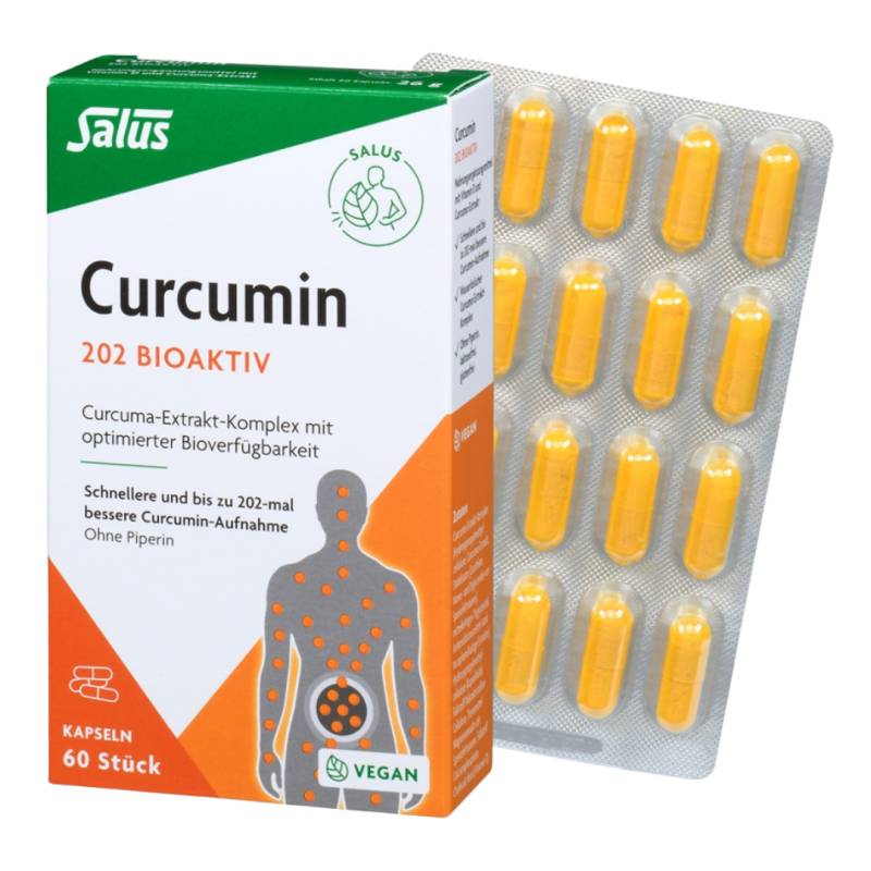 Curcumin 202 Bioaktiv, 60 Kapseln von Salus