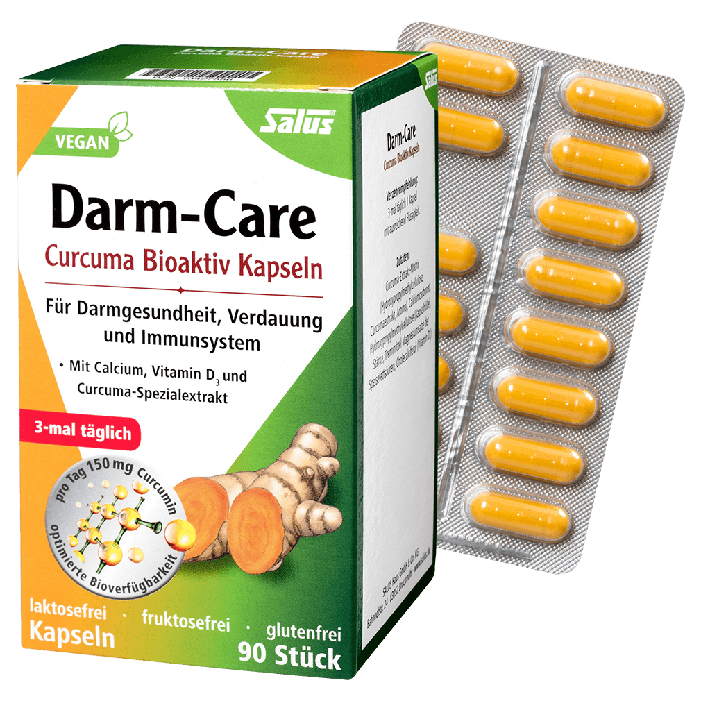 Darm-Care Curcuma Kapseln, 90 St von Salus