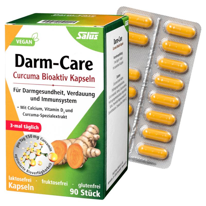 Darm-Care Curcuma Kapseln, 90 St von Salus