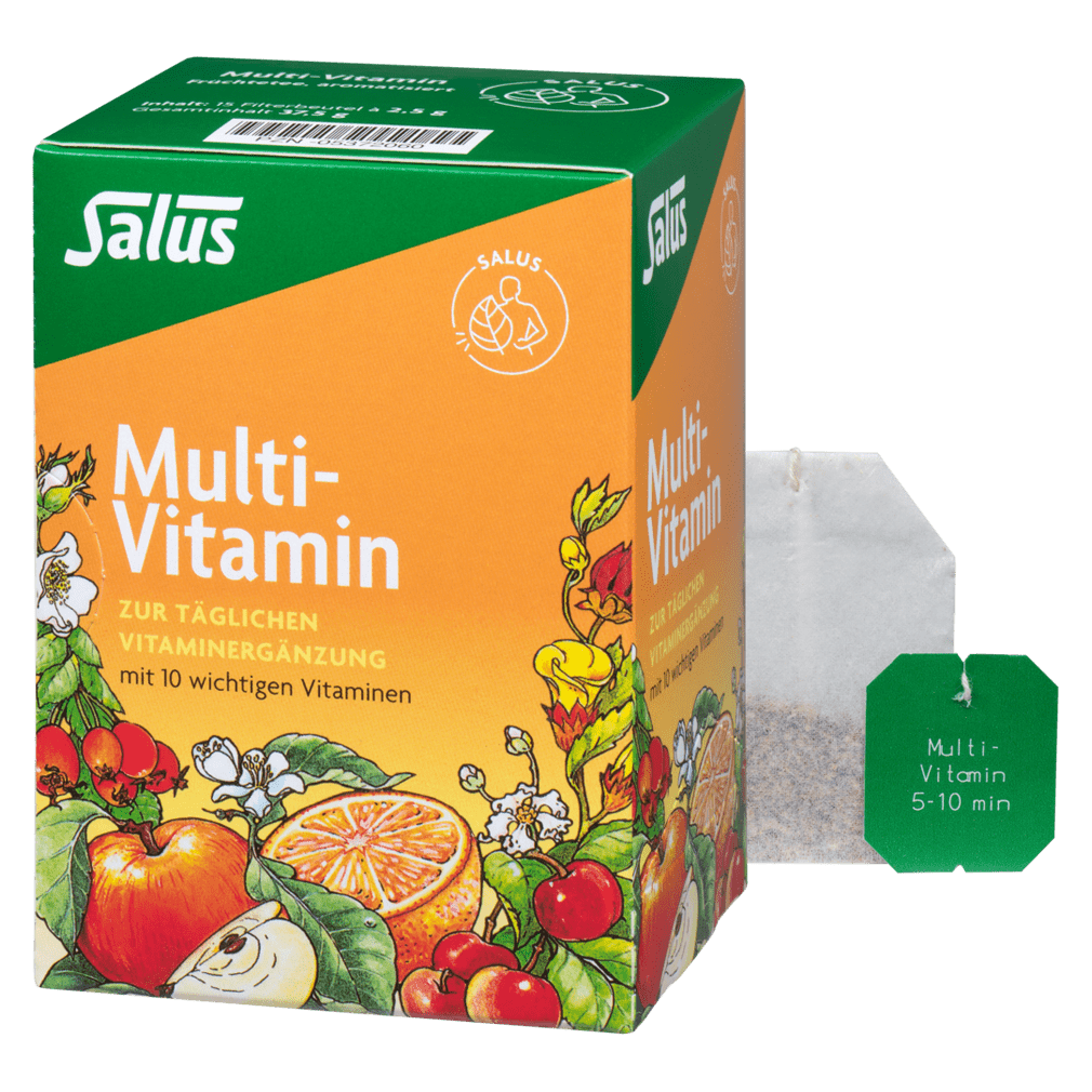 Multi Vitamin Früchtetee MHD 28.02.2025 von Salus