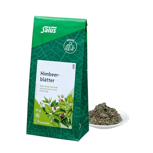 Salus - Himbeerblätter Tee - 1x 50 g Beutel - lose - Kräutertee - Rubi idaei folium - schmeckt harmonisch und vollmundig - für jede Tageszeit - bio von Salus