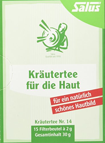 Salus Kräutertee für die Haut Nr. 14, 3er Pack (3 x 30 g) von Salus