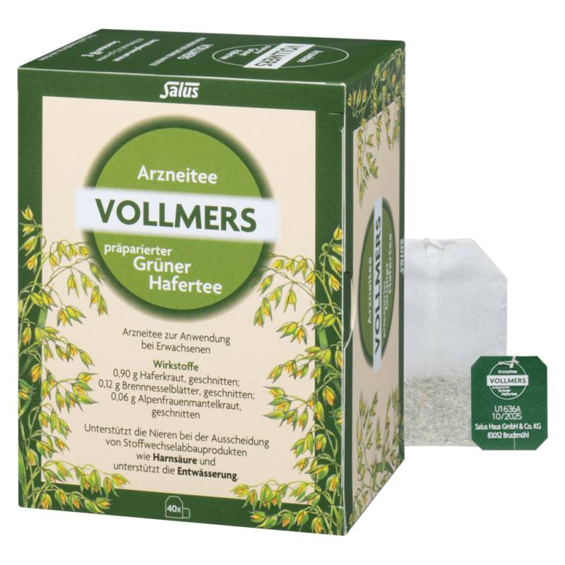 Vollmers Grüner Hafertee von Salus