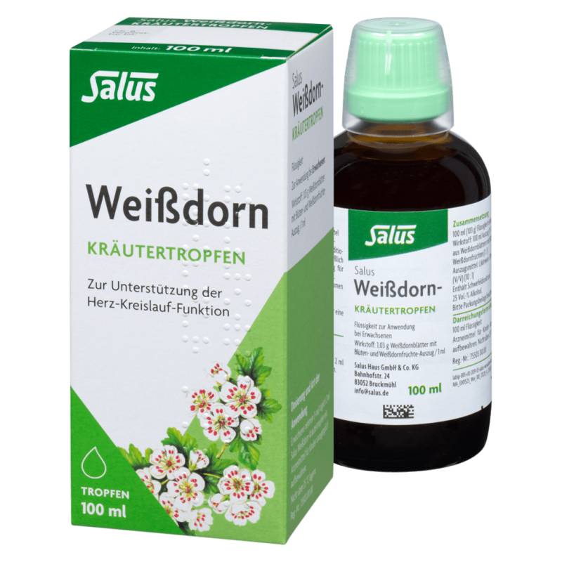 Weißdorn-Kräutertropfen, 100ml von Salus