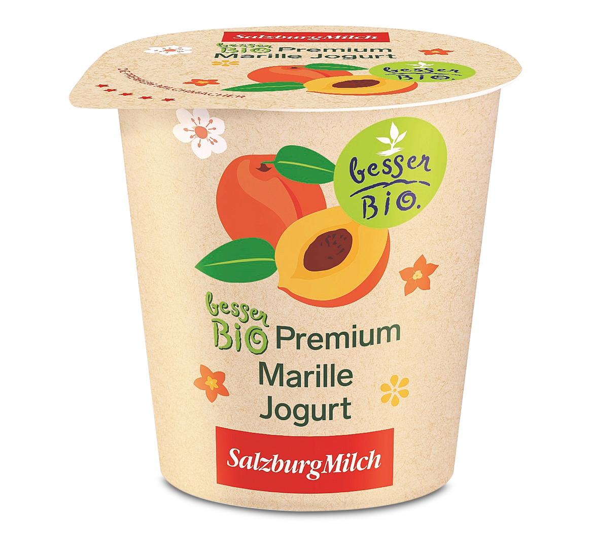 Jogurt Marille 3,6% Bio von SalzburgMilch GmbH