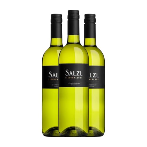 Salzl Selection Chardonnay Trocken Burgenland 75 cl Weißwein (Karton mit 3 Flaschen von 75 cl) von Salzl