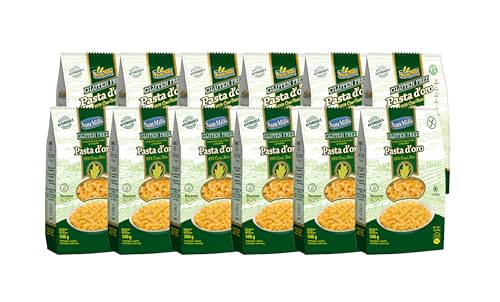 Sam Mills Pasta d´oro – Glutenfreie Nudeln Macaroni aus Maismehl 12er Pack (12 x 500 g) von Sam Mills